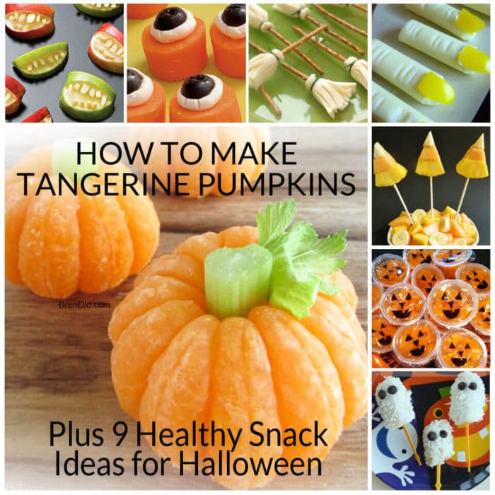 Halloween Party Healthy Snack Ideas Halloween Snack Idea 5 festive halloween party snack ideas How To Make Tangerine Pumpkins 8 Other