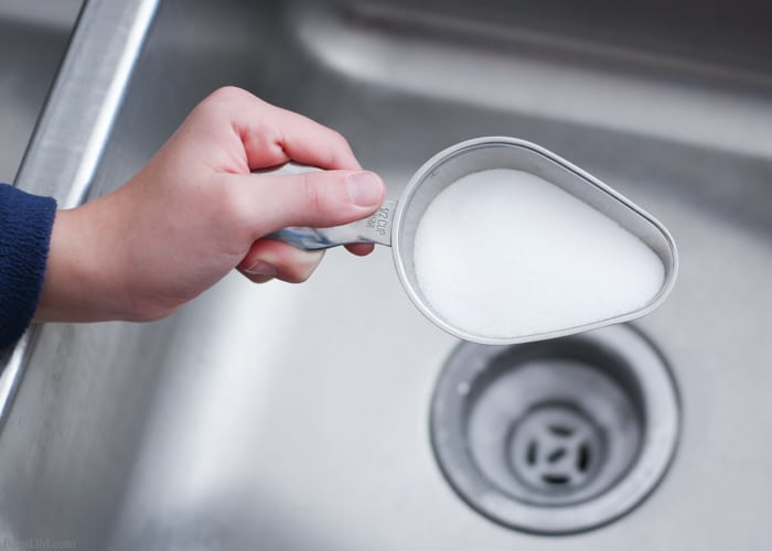 cleaning a slow bathroom sink drain