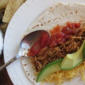 BrenDidHealthy Crock Pot Chicken Tacos Recipe