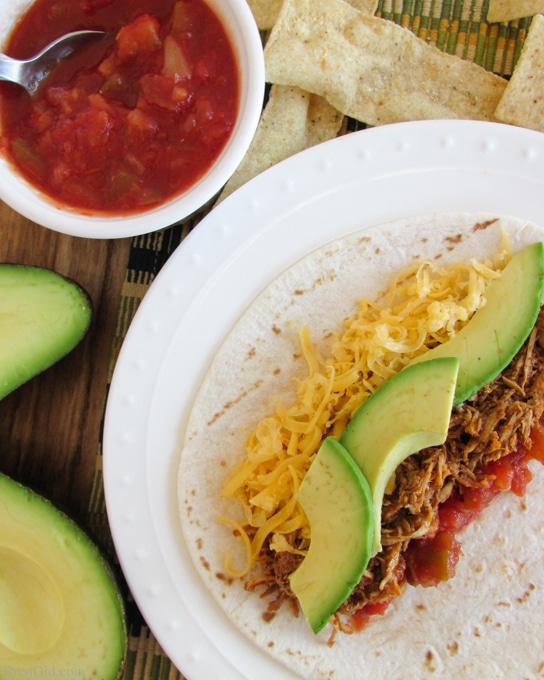 Healthy Chicken Taco Recipe - Bren Did