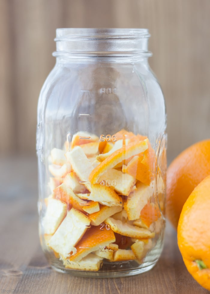 DIY Naturally Scented All-Purpose Citrus Vinegar Cleaners