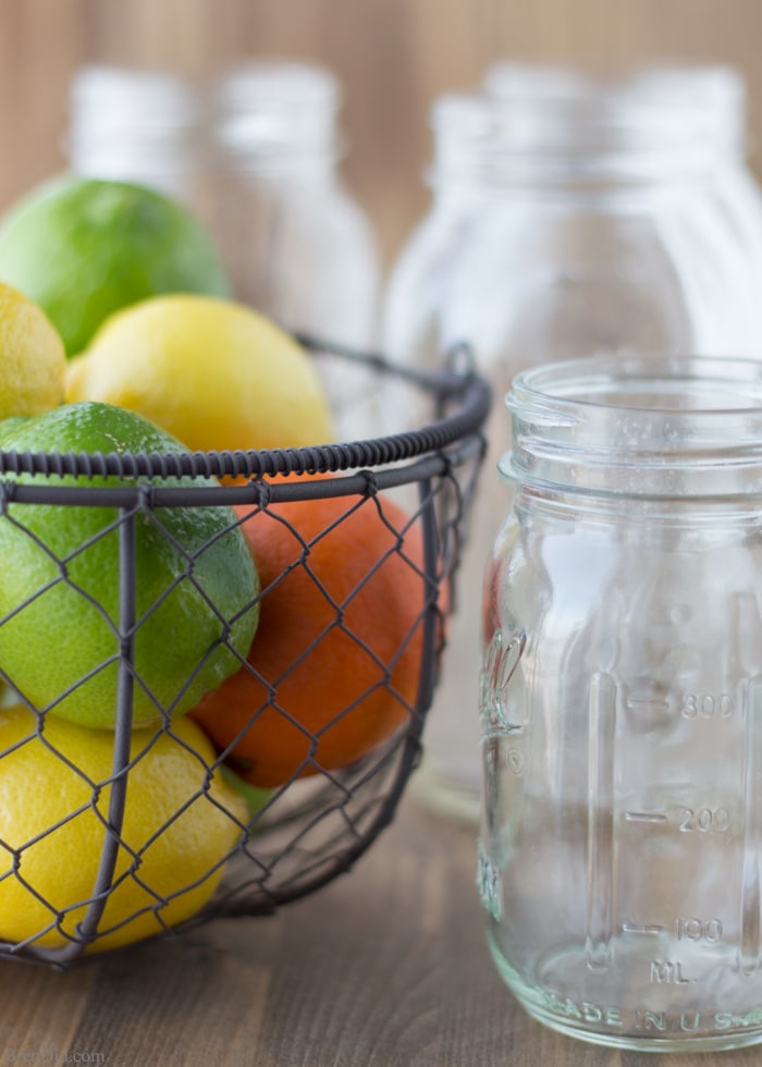 How to Make Scented Vinegar for Cleaning. This DIY cleaner is easy to make and non-toxic. It cuts through grease with ease. Orange vinegar for cleaning combines the cleaning power of vinegar and orange oil. All-natural, non-toxic cleaning. 