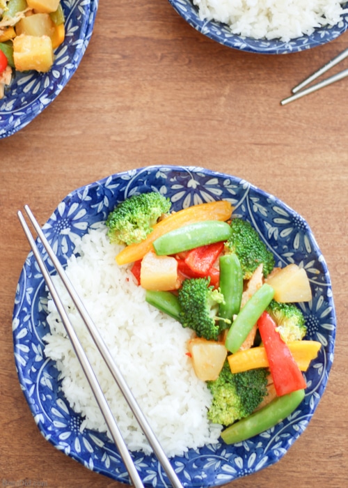 Sweet Chili Pineapple Chicken Easy Slow Cooker Meal