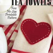 Saying “I love you!” doesn’t have to cost a bundle this Valentine’s Day. Impress your guests with this adorable little tea towel {Pottery Barn inspired} for only $0.79! Read the easy tutorial with free printable pattern at BrenDid.com. The easy craft uses premade flour sack towels and iron-on adhesive. The best part, at under $1 each you can afford to spread the Valentine love around the whole neighborhood! - See more at: https://brendid.com/pb-inspired-valentine-tea-towels/