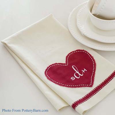 Saying “I love you!” doesn’t have to cost a bundle this Valentine’s Day. Impress your guests with these adorable Valentine Tea Towels {Pottery Barn inspired} for only $0.79! Read the easy tutorial with free printable pattern at BrenDid.com. The easy craft uses premade flour sack tea towels and iron-on adhesive appliqué. The best part, at under $1 each you can afford to spread the Valentine love around the whole neighborhood! - See more at: https://brendid.com/pb-inspired-valentine-tea-towels/