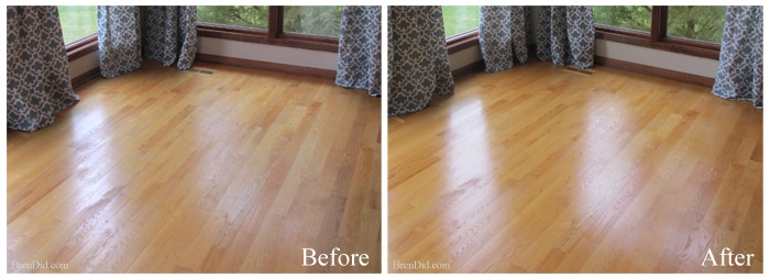 This Non-Toxic All Natural Restorer for Hardwood Floors works great without damaging your health. Restoring floors brings back shine without chemicals. 