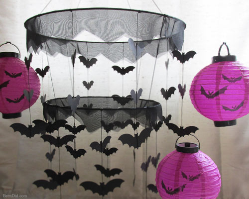 BrenDid Pottery Barn Kids Inspired Bat Chandelier