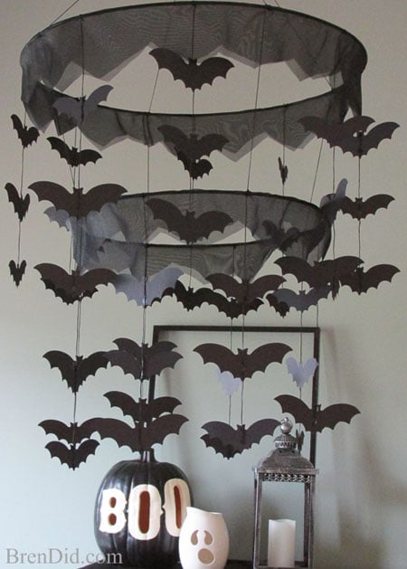 BrenDid Pottery Barn Kids Inspired Bat Chandelier