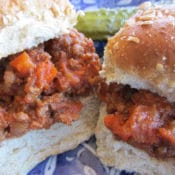 Bren Did Super Vegetable Sloppy Joes – A sure kid pleaser packed with more than a full serving of vegetables (and your family will never even know)! Must try, extra vegetables are always a bonus!