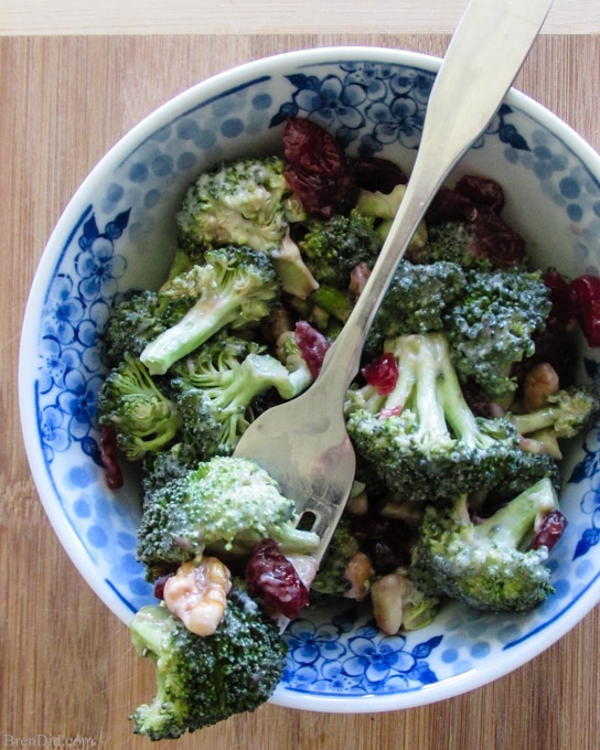 BrenDid Easy Fresh Broccoli Salad