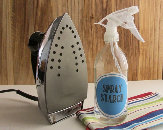 BrenDid 3 Ways to Make Non-Toxic Spray Starch for Pennies!