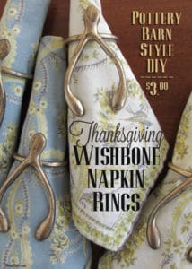 BrenDid Thanksgiving Table Ideas DIY Wishbone Napkin Rings