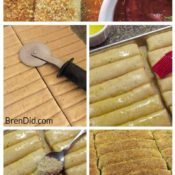 Pizza night just got better. This recipe makes soft Homemade Pizza House Breadsticks with cheesy, garlic & herb seasoning and easy dipping pizza sauce. It's perfect for pizza night or anytime!