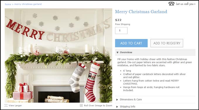 Must try! Easy and Affordable Christmas Decorations: PB Inspired Merry Christmas Banner – Make a Pottery Barn Inspired “Merry Christmas” Banner from glitter cardstock, bakers twine and tape for $3.64. That’s 84% off of the retail price of $22. Free printable pattern, Silhouette cut file and easy directions at BrenDid.com