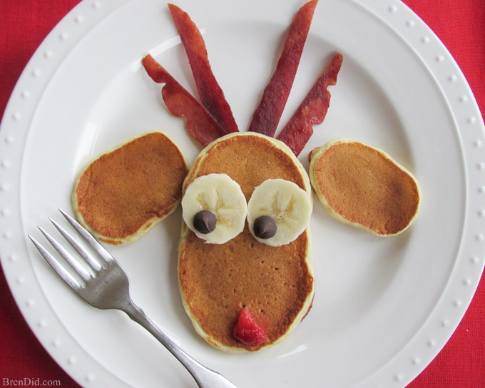 How to make Festive Green Christmas Pancakes