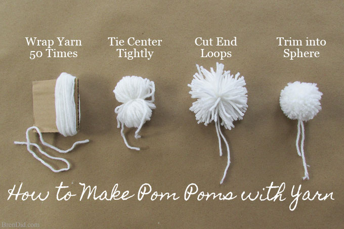 50 DIY Pom Poms and Pom Pom Crafts - DIY & Crafts