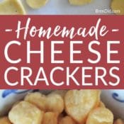Homemade Chesee Crackers from Bren Did