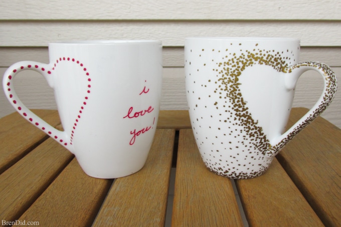 Diy Craft Project Sharpie Mug Tutorial Bren Did - Diy Personalized Coffee Mugs Dishwasher Safe