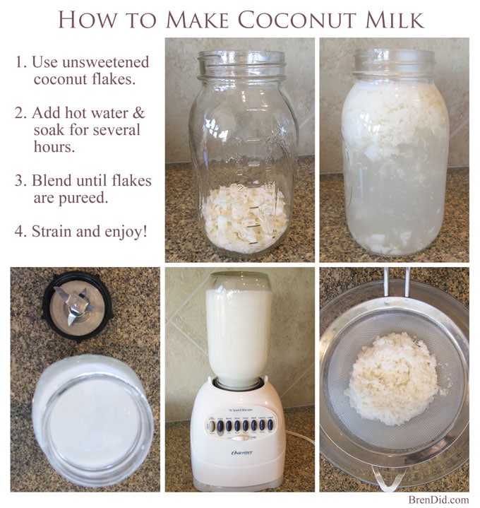 Save money and make fewer trips to the grocery store with this easy coconut milk recipe. It's easy to make and you get a bonus byproduct.... free coconut flour! If you use coconut milk or coconut flour you'll be happy to learn this simple tip.