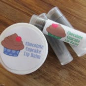 All-Natural Chocolate Cupcake Lip Balm is an easy and fun DIY project that only takes a few minutes PLUS it makes non toxic lip balm that contains no artificial coloring, flavors or ingredients. Try this easy recipe to see how easy and cost effective it is to make your own beauty products.