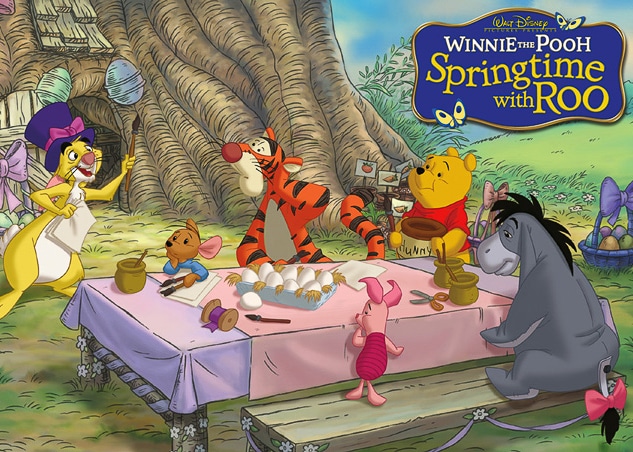 Host a family movie night with Winnie the Pooh and the rest of the gang from the Hundred Acre Woods. Easy party featured Healthy Honey Bee No Bake Cookies, free printable Winnie the Pooh treat boxes, free printable Hundred Acre Wood’s Easter mazes and free printable Winnie the Pooh invitations. Get all the details at BrenDid.com