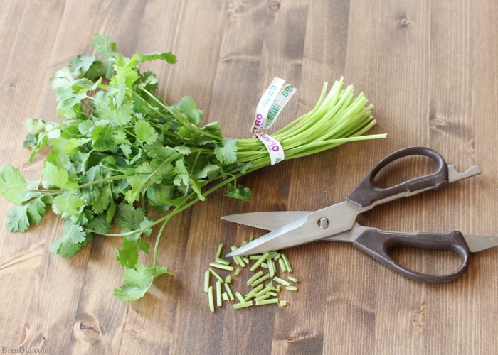 Love cooking with fresh herbs, but hating hate wasting leftovers? There is an easy storage trick that can help leafy herbs such as cilantro last up to 6 weeks! Learn more at BrenDid.com.