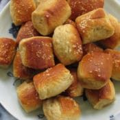 Recipe for Homemade Soft Pretzel Bites – A favorite junk food indulgence is soft pretzel bites: tiny pillows of salty, soft, chewy dough that tempt your taste buds. Make them at home for better-for-you junk food treats that are also easier on the wallet.