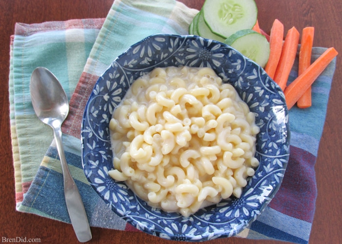 easy mac and cheese for one