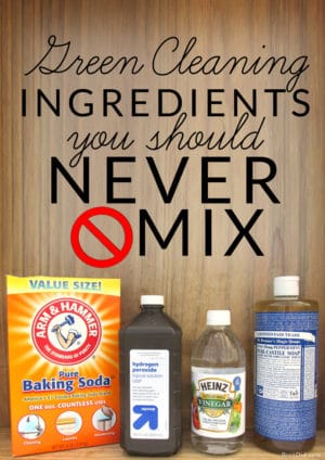Green Cleaning Ingredients You Should Never Mix - Bren Did