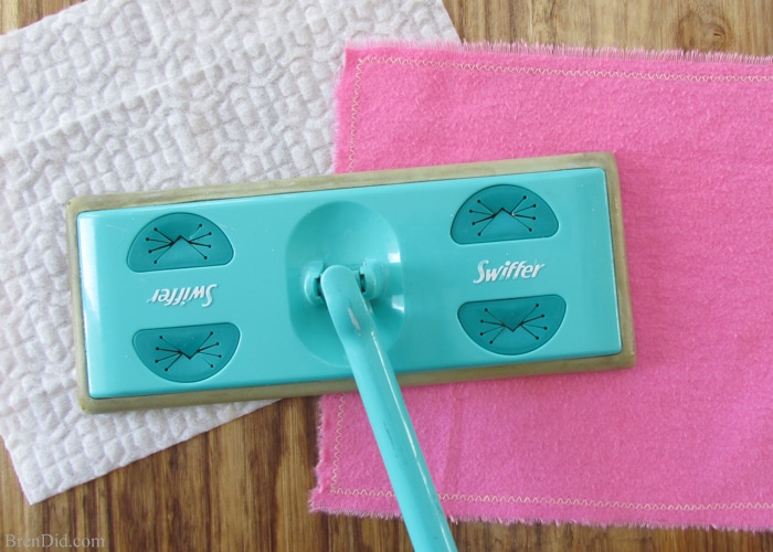 Make the Switch: No Sew Reusable Swiffer Dusting Cloths - Bren Did