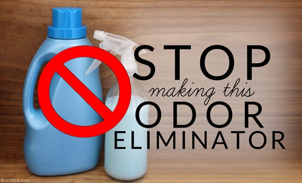 Stop Making This Homemade Odor Eliminator - Bren Did