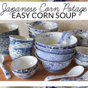 Japanese Corn Potage is an easy corn soup that is very popular in Japan. It has a fresh, creamy corn taste and is the perfect comfort food.