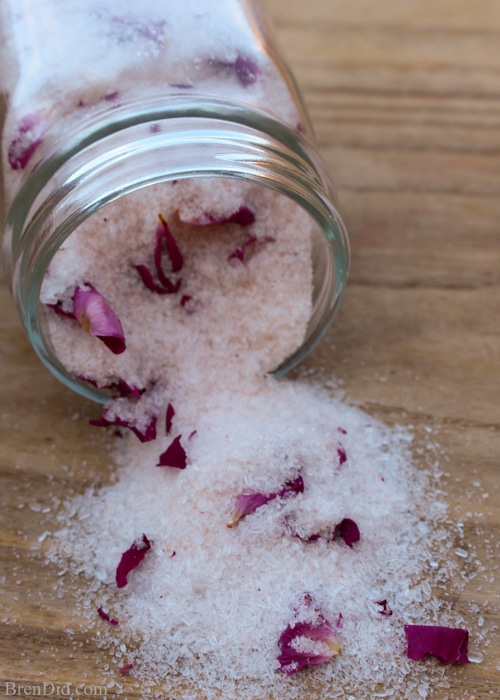 How to make Magnesium Rose Natural Detox Bath Salts