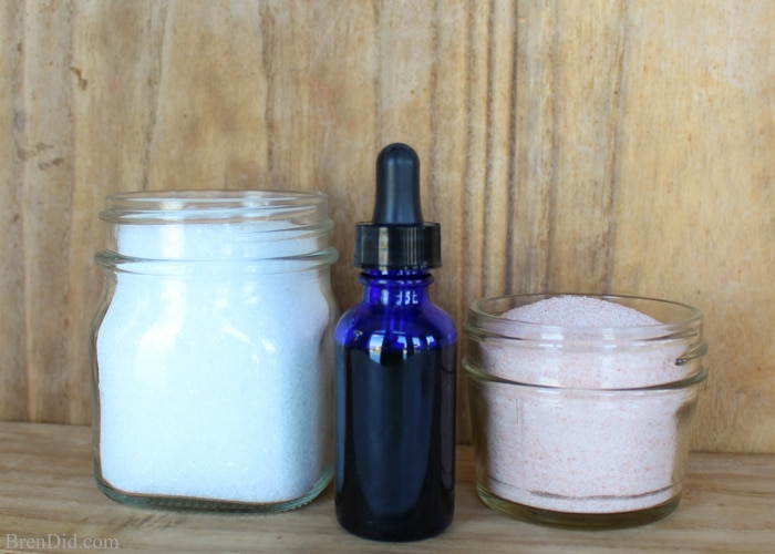 How to make Magnesium Rose Natural Detox Bath Salts