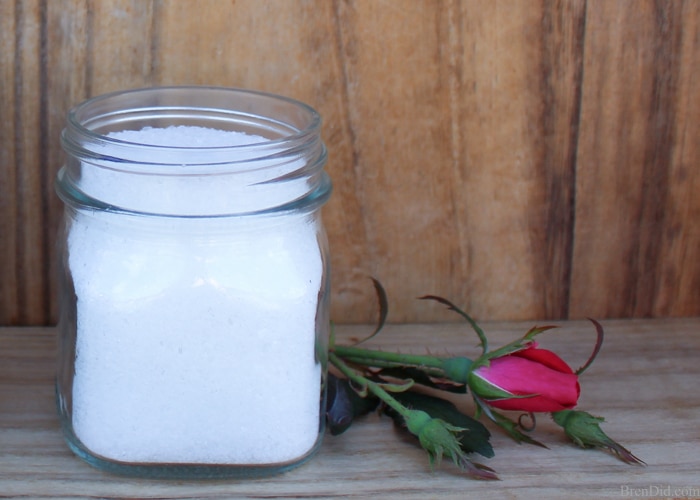 How to make Magnesium Rose Natural Detox Bath Salts