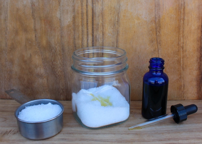 How to make Magnesium Rose Natural Detox Bath Salts