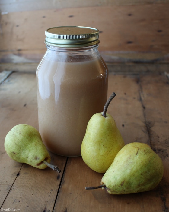 Pear sauce and pear leather are easy pear recipes to make with fresh pears. Pear sauce freezes and cans well. Pear leather is a great sugar free snack. They are the perfect use for extra pears. 