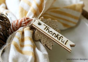 These adorable DIY napkin rings will inspire you to make your own Thnaksgiving napkin rings this Thanksgiving. These easy projects can all be completed before the big feast!