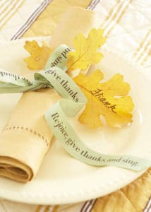 These adorable DIY napkin rings will inspire you to make your own Thnaksgiving napkin rings this Thanksgiving. These easy projects can all be completed before the big feast!