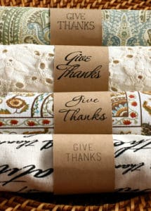 These adorable DIY napkin rings will inspire you to make your own Thnaksgiving napkin rings this Thanksgiving. These easy projects can all be completed before the big feast!