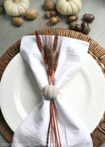 These adorable DIY napkin rings will inspire you to make your own Thnaksgiving napkin rings this Thanksgiving. These easy projects can all be completed before the big feast!