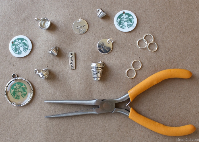 Create the perfect customizable ornament for all the coffee lovers on your gift list with this holiday craft idea, This tutorial for easy coffee bean ornaments is an easy and affordable way to make the season merrier!