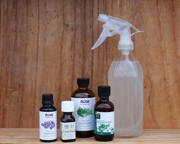 Eco Bathroom Cleaner lavender and Rosemary