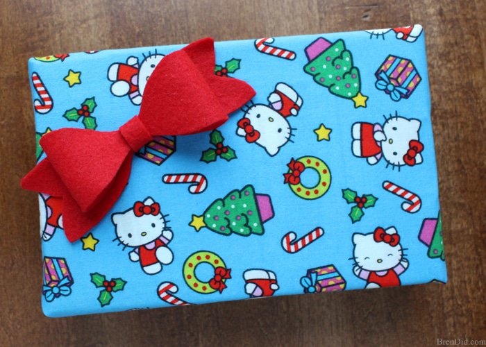 How to Make Christmas Bows from Felt - Bren Did