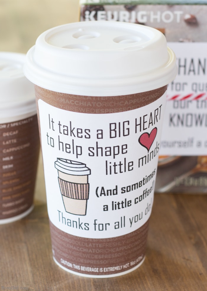 Gift ideas for coffee loving teachers