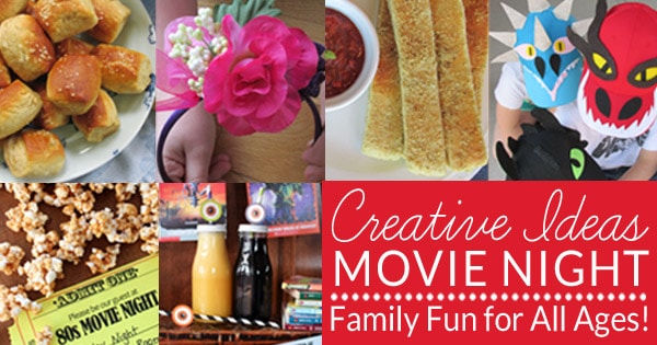 Looking for a way to bond and spend time with your kids? Start a family movie night tradition. Our family has had “family movie night” or “family night in” for years. I love that I can still capture my teenager’s attention with movies and tasty treats! Get 8 great tips for hosting your own family movie night plus lots of fun family movie suggestions.