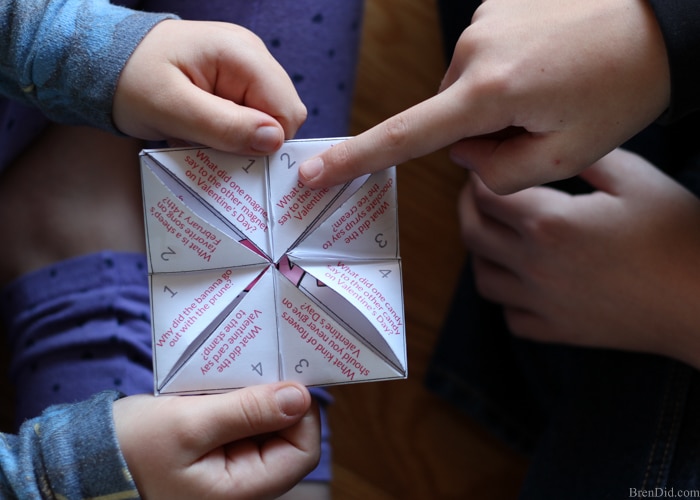 Fortune Tellers Valentine's Cards for Kids ~ 40 Classroom Gift Exchange  Cootie Catcher Valentines | School Preschool Creative and Fun Valentines  for