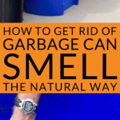 Got a smelly stinky garbage can? Naturally clean your outdoor garbage cans with vinegar to deodorize and eliminate odors. Learn how to get rid of garbage can smell naturally with this easy green cleaning tip. Cleaning with vinegar is non-toxic and environmentally friendly for outdoor cleaning. Sponsored.