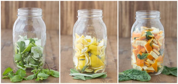  Scented Vinegar for Cleaning Herbs and Citrus