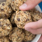 Crispy energy balls are a kid pleasing snack that is low in sugar and calories but high in iron, fiber and protein. Try this easy, no bake recipe today. My kids can’t get enough! Crispy No Bake Energy Balls Recipe